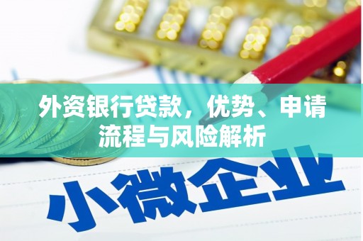 梁河外资银行贷款，优势、申请流程与风险解析