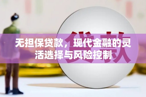 梁河无担保贷款，现代金融的灵活选择与风险控制