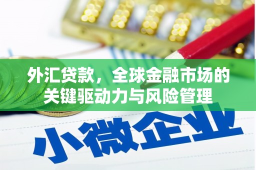 梁河外汇贷款，全球金融市场的关键驱动力与风险管理