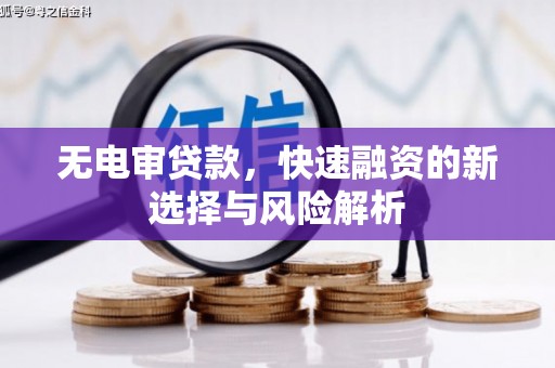 梁河无电审贷款，快速融资的新选择与风险解析