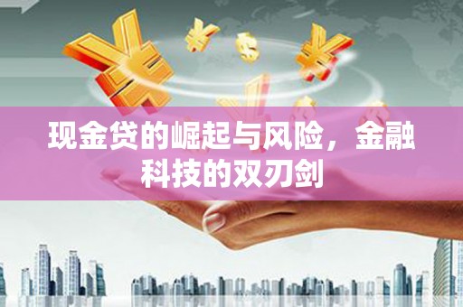 梁河现金贷的崛起与风险，金融科技的双刃剑