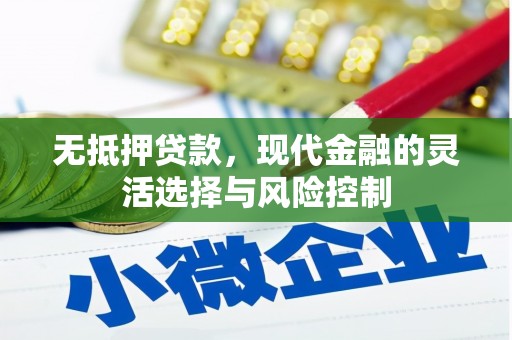 梁河无抵押贷款，现代金融的灵活选择与风险控制