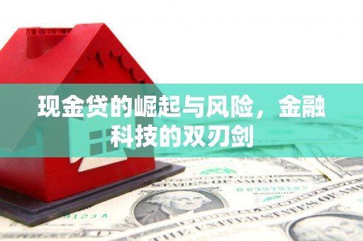 梁河现金贷的崛起与风险，金融科技的双刃剑