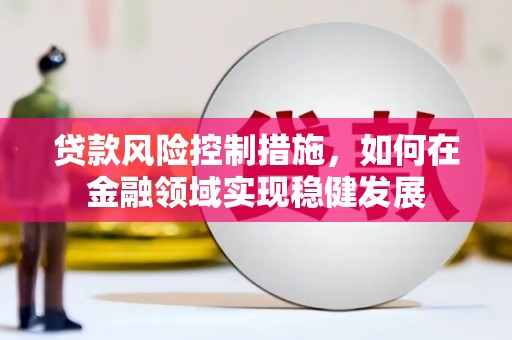 梁河贷款风险控制措施，如何在金融领域实现稳健发展