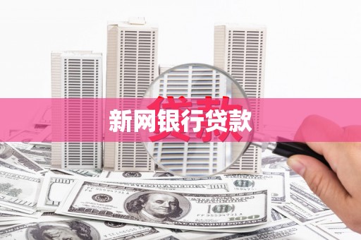 梁河新网银行贷款