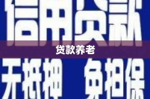梁河贷款养老