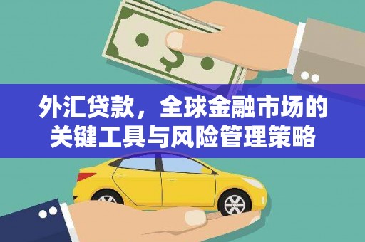 梁河外汇贷款，全球金融市场的关键工具与风险管理策略