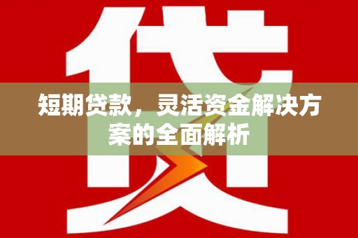 梁河短期贷款，灵活资金解决方案的全面解析