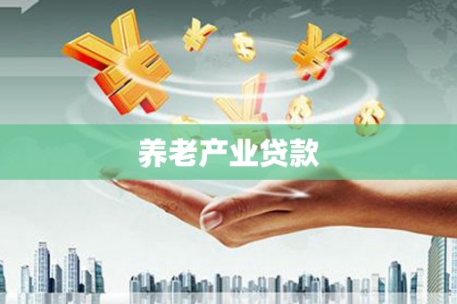 梁河养老产业贷款