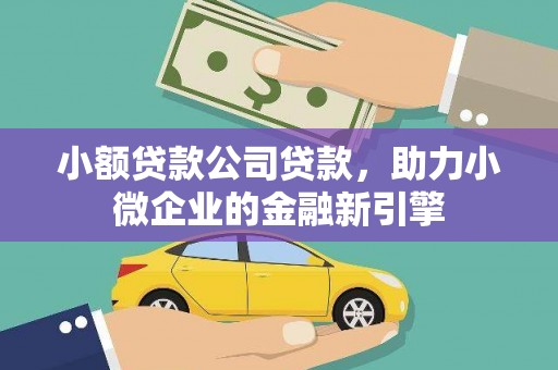 梁河小额贷款公司贷款，助力小微企业的金融新引擎