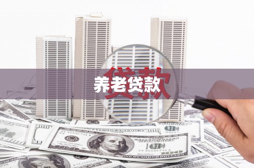 梁河养老贷款
