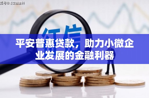梁河平安普惠贷款，助力小微企业发展的金融利器