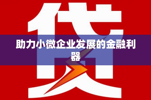 梁河助力小微企业发展的金融利器